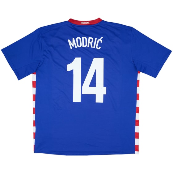 2007-09 Croatia Away Shirt Modric #14 - 8/10 - (XL)