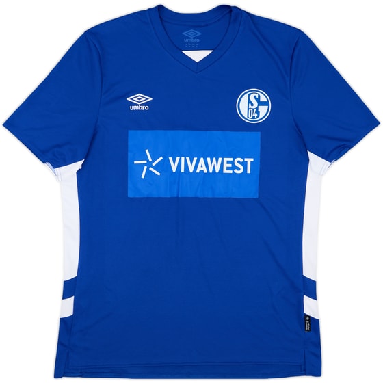 2021-22 Schalke Home Shirt - 9/10 - (XL)