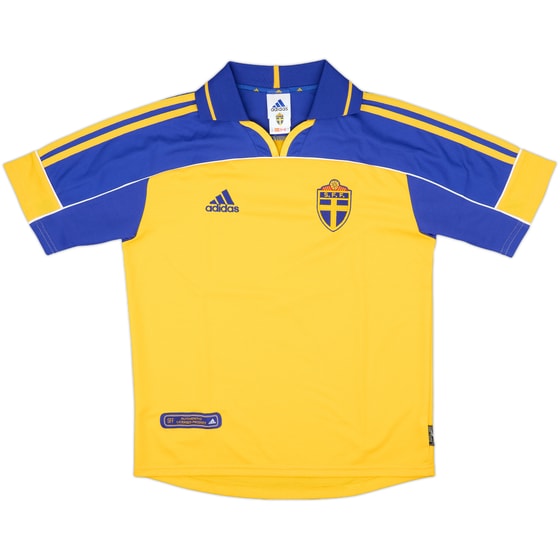 2000-02 Sweden Home Shirt - 9/10 - (Y)