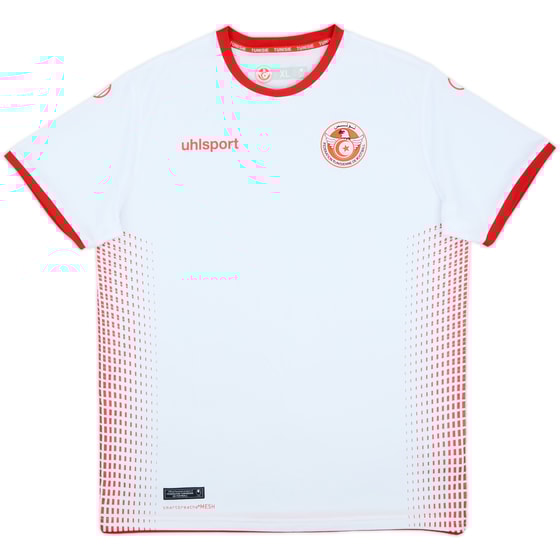 2018-19 Tunisia Home Shirt - 8/10 - (XL)