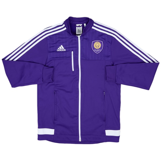 2015 Orlando City adidas Track Jacket - 9/10 - (M)