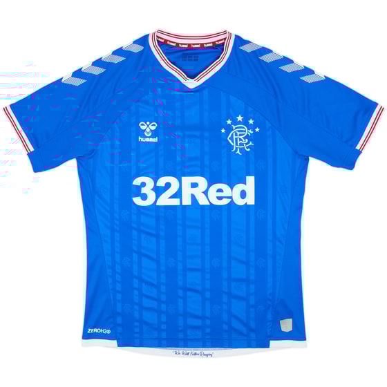 2019-20 Rangers Home Shirt - 8/10 - (M)