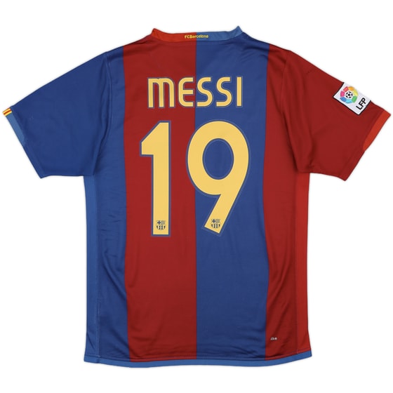 2006-07 Barcelona Home Shirt Messi #19 - 7/10 - (S)