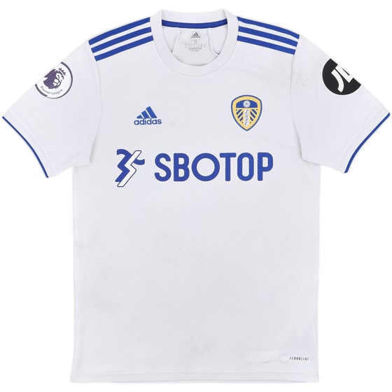 2020-21 Leeds United Home Shirt - 4/10 - (S)