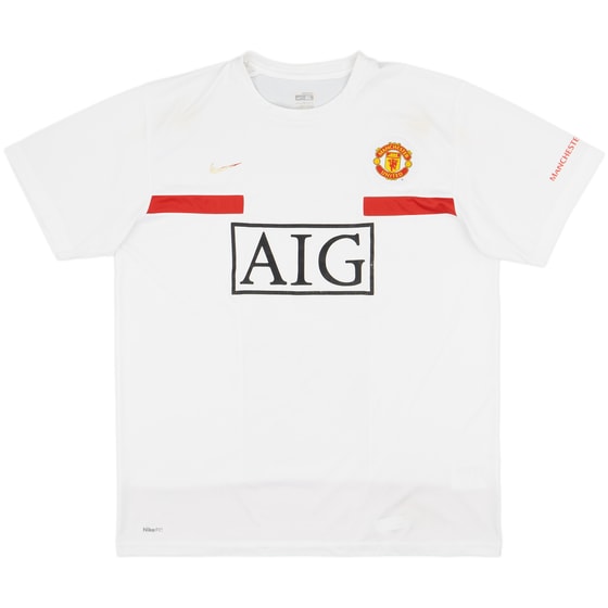 2009-10 Manchester United Nike Training Shirt - 4/10 - (XL)
