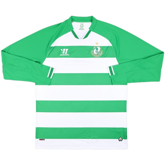 2014-15 Shamrock Rovers Home L/S Shirt - 8/10 - (XL)