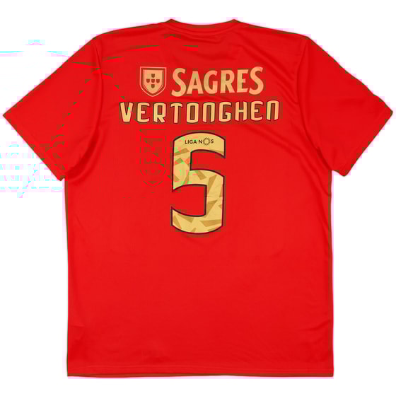 2020-21 Benfica Home Shirt Vertonghen #5 - 8/10 - (XL)