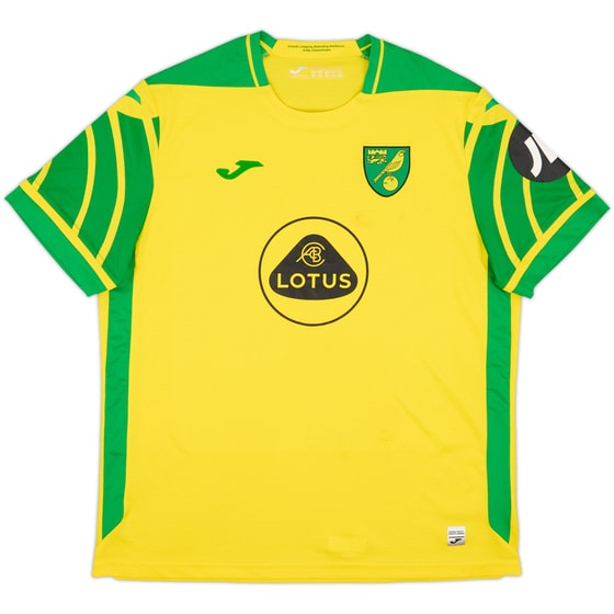 2021-22 Norwich Home Shirt - 7/10 - (XXL)