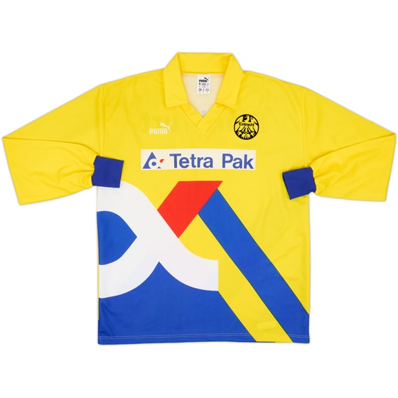 1993-95 Eintacht Frankfurt Away L/S Shirt - 7/10 - (XL)