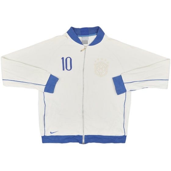 2006-07 Brazil Nike Track Jacket - 6/10 - (L)
