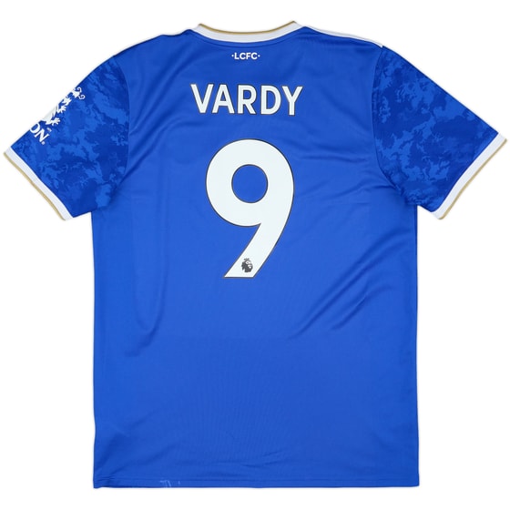 2021-22 Leicester Home Shirt Vardy #9 - 8/10 - (L)