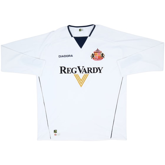 2004-05 Sunderland Away L/S Shirt - 9/10 - (XL)