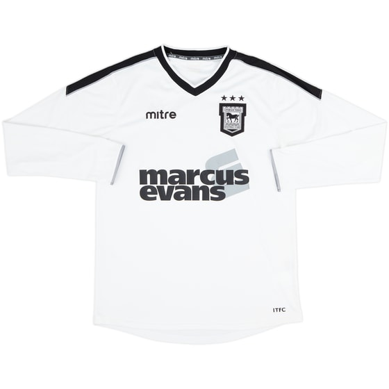 2012-13 Ipswich Away L/S Shirt - 8/10 - (M)