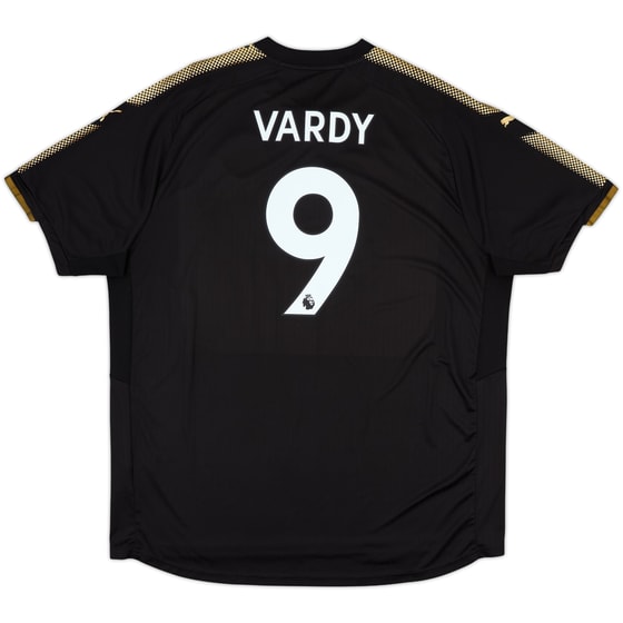 2017-18 Leicester Away Shirt Vardy #9 - 9/10 - (3XL)