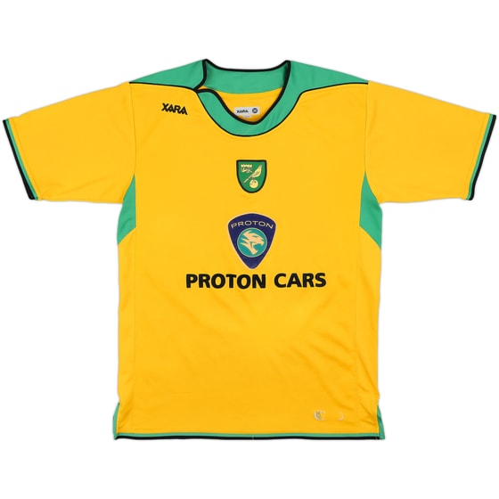 2005-06 Norwich Home Shirt - 7/10 - (M)