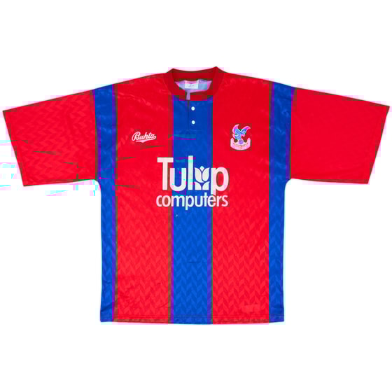 1990-91 Crystal Palace Home Shirt - 5/10 - (M)