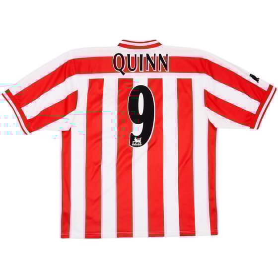 1999-00 Sunderland Home Shirt Quinn #9 - 7/10 - (XL)