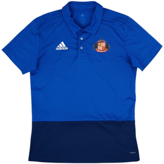 2017-18 Sunderland adidas Polo Shirt - 10/10 - (M)