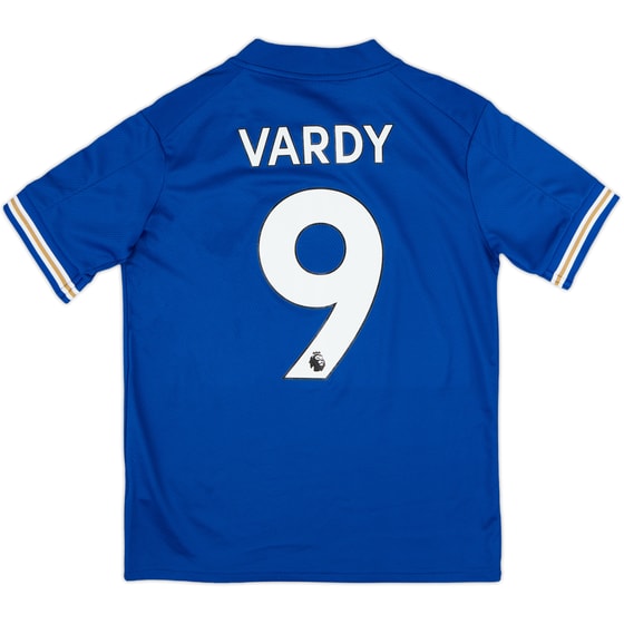2020-21 Leicester Home Shirt Vardy #9 - 8/10 - (L.Boys)
