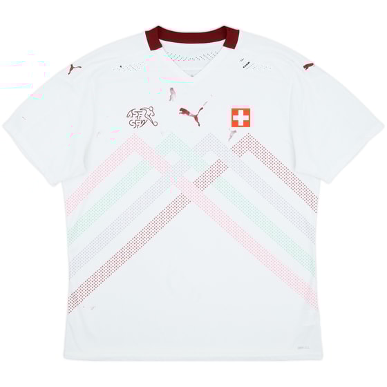 2020-21 Switzerland Away Shirt - 4/10 - (XXL)