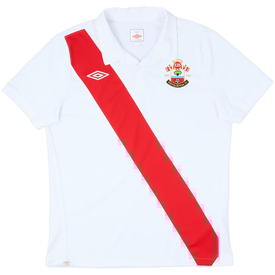 2010-11 Southampton 125 Years Home Shirt - 9/10 - (M)