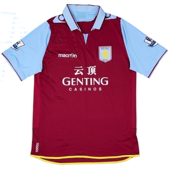 2012-13 Aston Villa Home Shirt - 6/10 - (L)