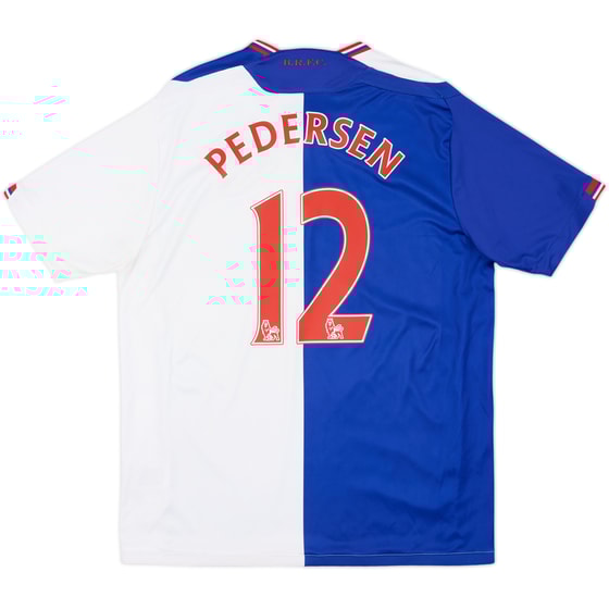 2009-10 Blackburn Home Shirt Pedersen #12 - 7/10 - (L)