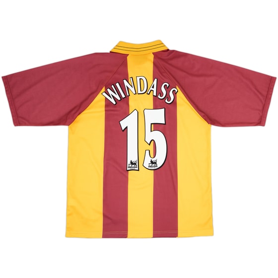 1999-01 Bradford Home Shirt Windass #15 - 10/10 - (L)
