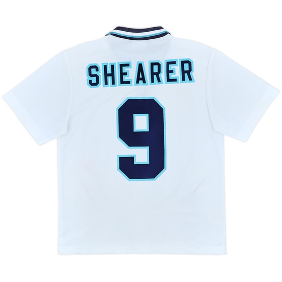 1995-97 England Home Shirt Shearer #9 - 7/10 - (M)