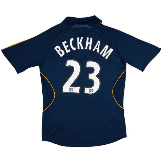 2007-08 LA Galaxy Away Shirt Beckham #23 - 7/10 - (S)