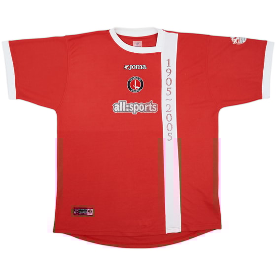 2005-06 Charlton Athletic Centenary Shirt - 5/10 - (XL)