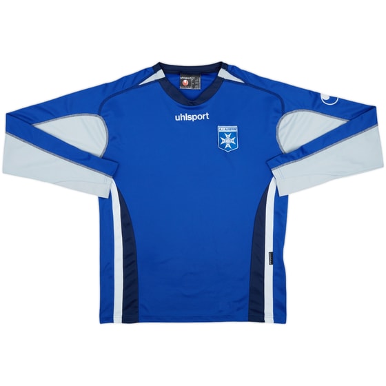2005-06 Auxerre Uhlsport Training L/S Shirt - 8/10 - (L)