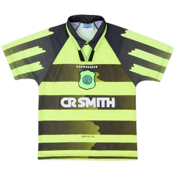 1996-97 Celtic Away Shirt - 7/10 - (L.Boys)
