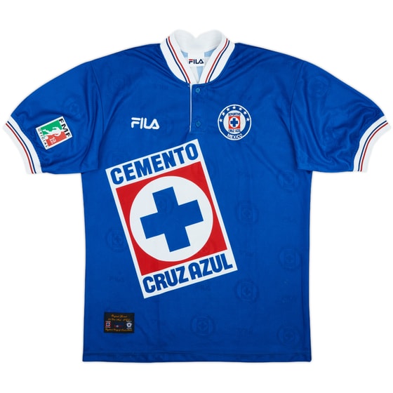 1999-00 Cruz Azul Home Shirt - 9/10 - (L)