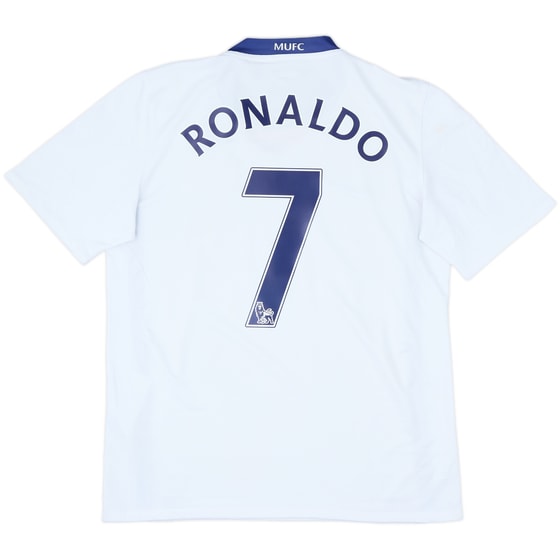 2008-10 Manchester United Away Shirt Ronaldo #7 - 8/10 - (S)