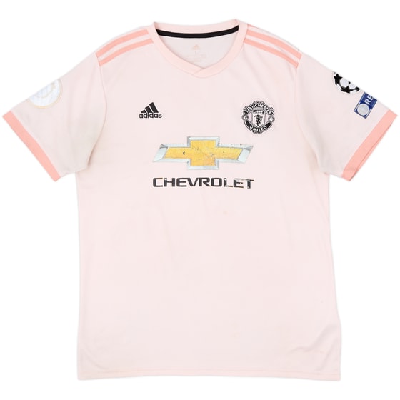 2018-19 Manchester United Away Shirt - 4/10 - (L)