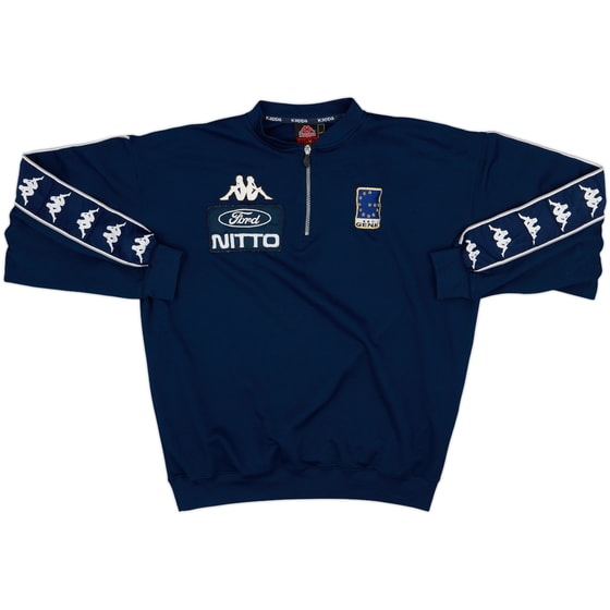 1999-01 Genk Kappa 1/4 Zip Track Jacket - 4/10 - (L)