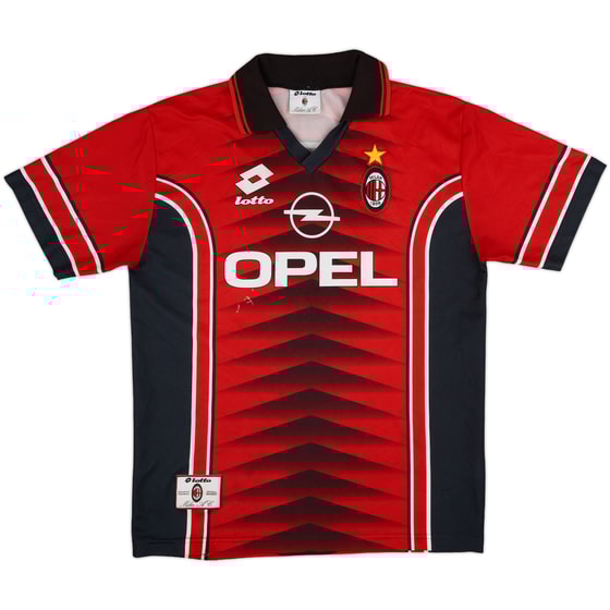 1997-98 AC Milan Lotto Training Shirt - 6/10 - (XL)