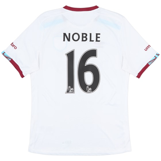2016-17 West Ham Away Shirt Noble #16 - 9/10 - (L)