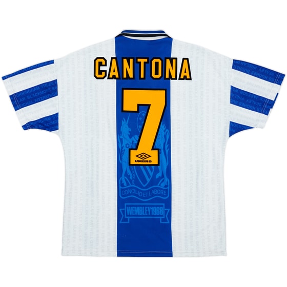 1994-96 Manchester United Third Shirt Cantona #7 - 8/10 - (L)