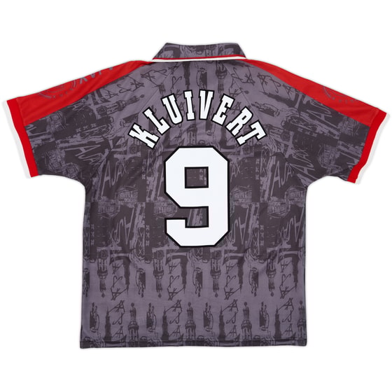 1996-97 Ajax Away Shirt Kluivert #9 - 9/10 - (L)