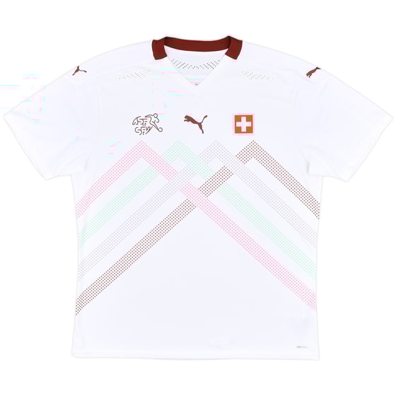 2020-21 Switzerland Authentic Away Shirt - 10/10 - (XXL)