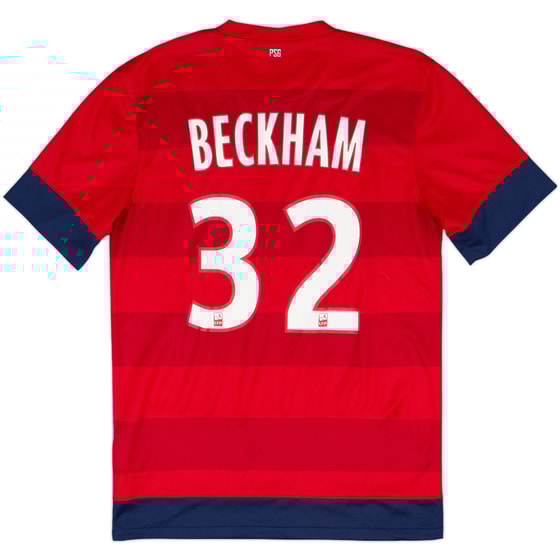 2012-13 Paris Saint-Germain Away Shirt Beckham #32 - 7/10 - (S)