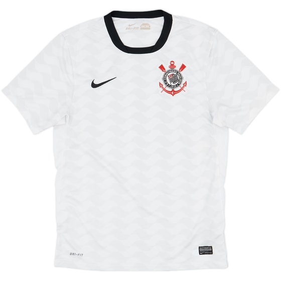 2012-13 Corinthians Home Shirt - 9/10 - (S)
