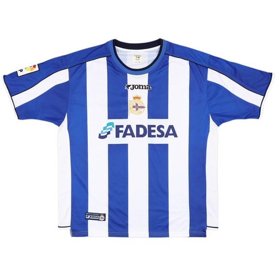 2002-03 Deportivo Home Shirt - 8/10 - (XL)