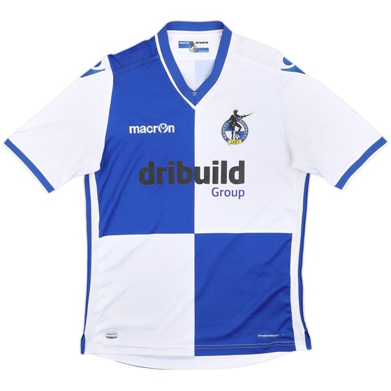 2016-17 Bristol Rovers Home Shirt - 6/10 - (M)