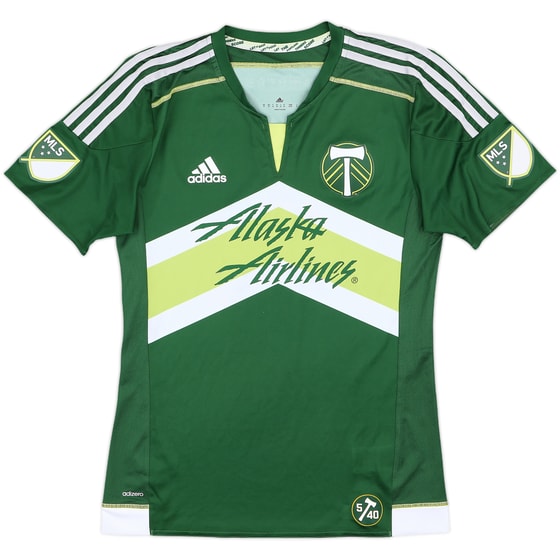 2015 Portland Timbers Authentic Home Shirt - 8/10 - (M)
