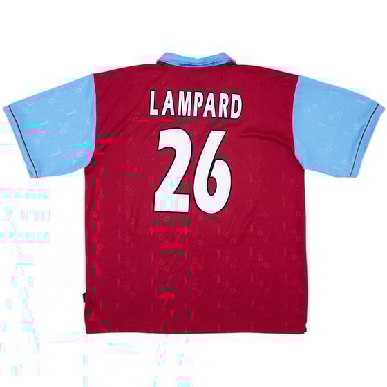 1995-97 West Ham Pony Reissue Centenary Home Shirt Lampard #26 - 9/10 - (XXL)