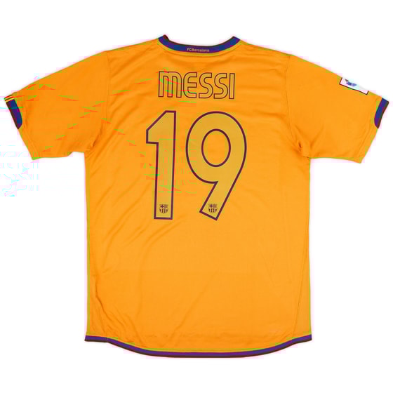 2006-08 Barcelona Away Shirt Messi #19 - 8/10 - (M)