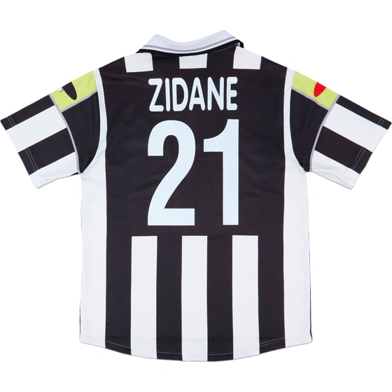 2000-01 Juventus Home Shirt Zidane #21 - 4/10 - (M)